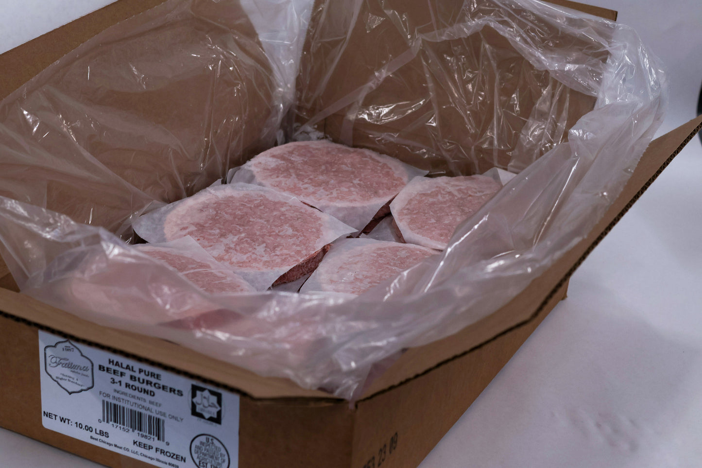 Zabiha Halal Beef Burgers
