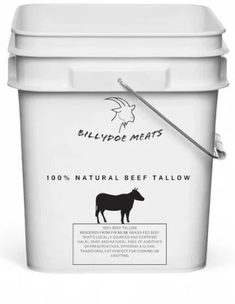 Zabiha Halal Beef Tallow - 15lb Tub