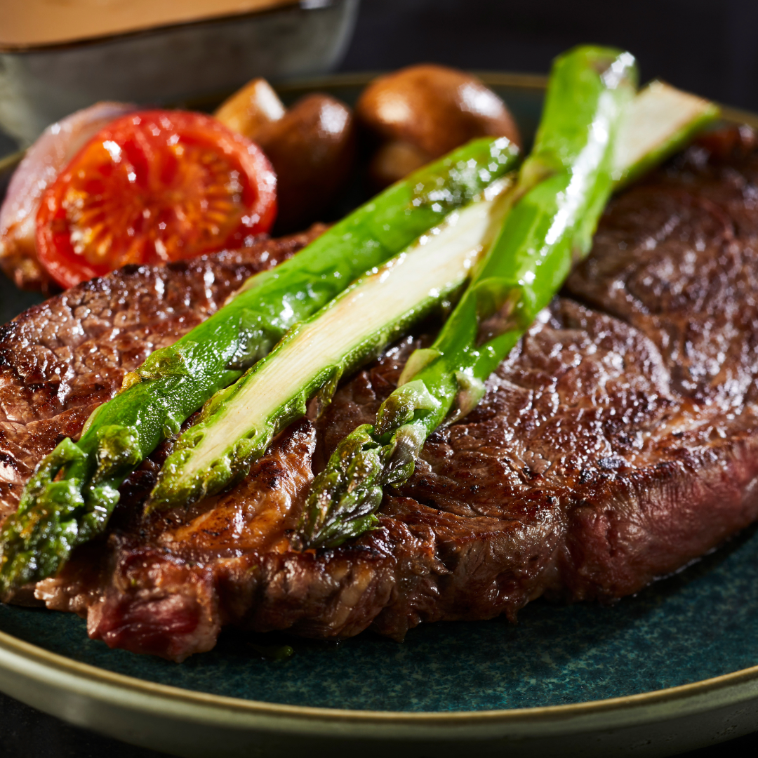 Fatima's halal 100% Organic Grass-Fed Ribeye Steak